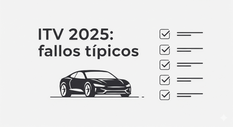 Revisión previa fallos habituales en ITV 2025